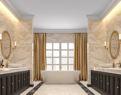 Łazienka art déco – stwórz wyrafinowane wnętrze w niezwykłym stylu