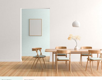 Elegancka jadalnia w pastelowych kolorach - inspiracje i pomysły