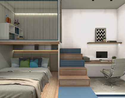 Jak zaaranżować pokój dziecięcy z antresolą?