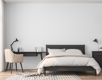 Sypialnia biało-czarna – postaw na klasykę w eleganckim wydaniu