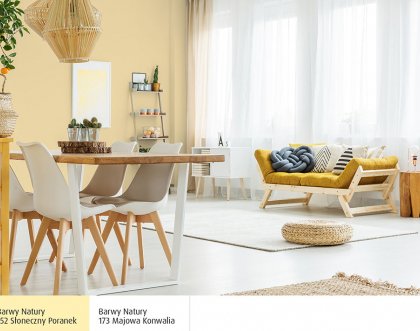 7 pomysłów na żywe kolory ścian w mieszkaniu