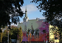 Mural w Dębicy