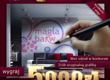 Magiczna ściana czyli internetowy konkurs „Magia Barw”