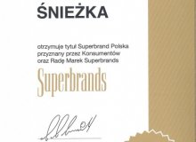 Superbrands dla Śnieżki