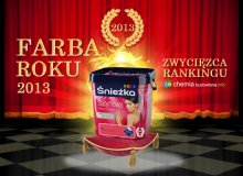 Śnieżka Satynowa Farbą Roku 2013!