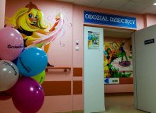Szpital w Brzozowie w magicznych kolorach