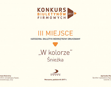 „W Kolorze” ponownie docenione 