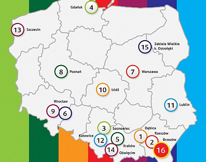 Radosne barwy Śnieżki zagoszczą w brzozowskim szpitalu