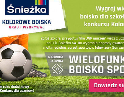 Wystartowała 11 edycja projektu „Kolorowe Boiska”