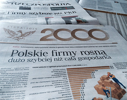 Śnieżka po raz kolejny na Liście 2000 "Rzeczpospolitej"