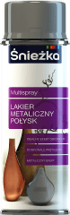 Lakier metaliczny Multispray Śnieżka.