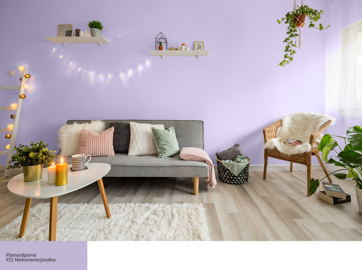 Wnętrze w stylu hygge.