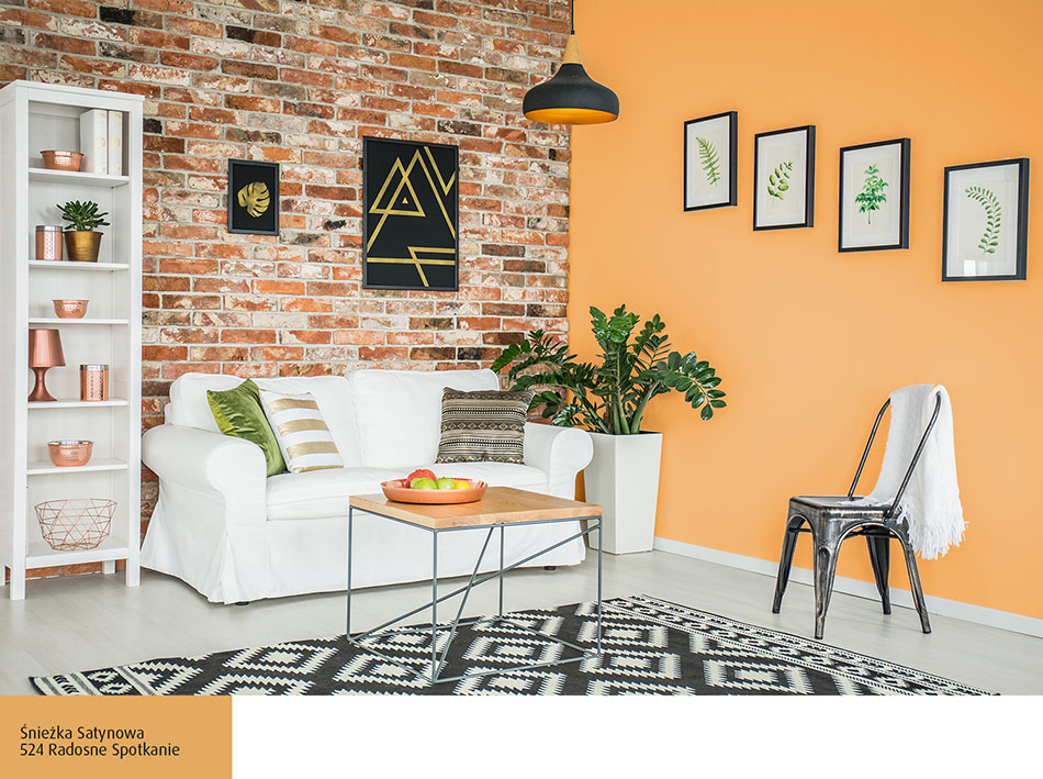Wnętrza w naturalnych kolorach - najlepsze inspiracje » Farby Śnieżka