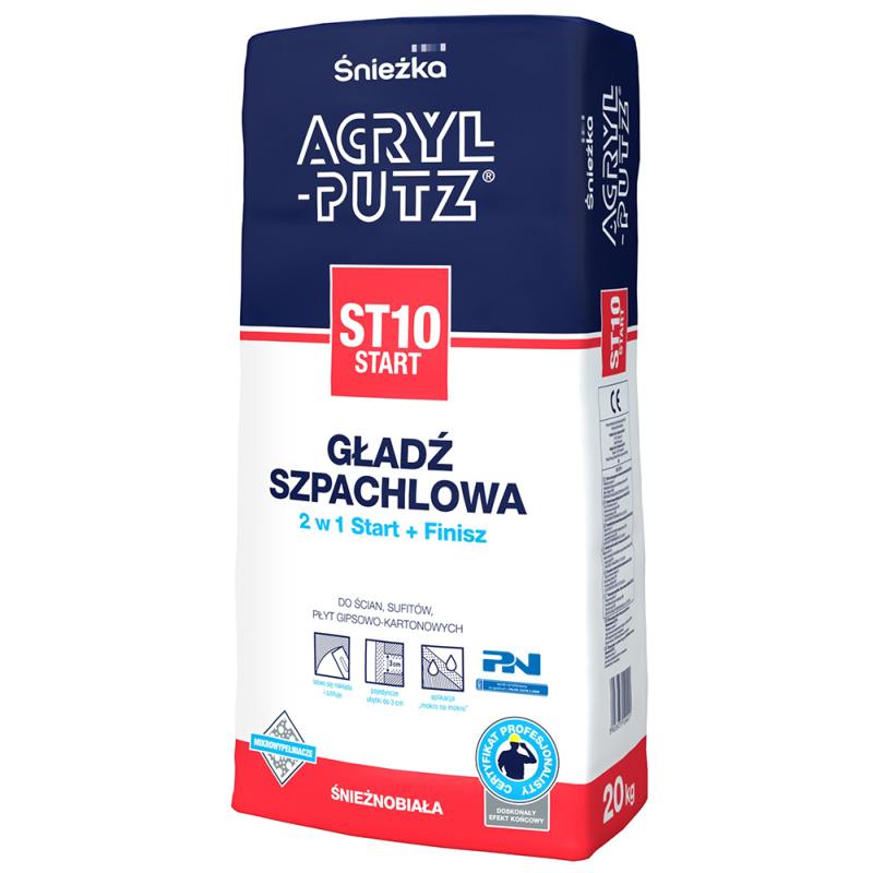 Produkty Śnieżka ACRYL-PUTZ® – jedyne na polskim rynku gładzie z ...